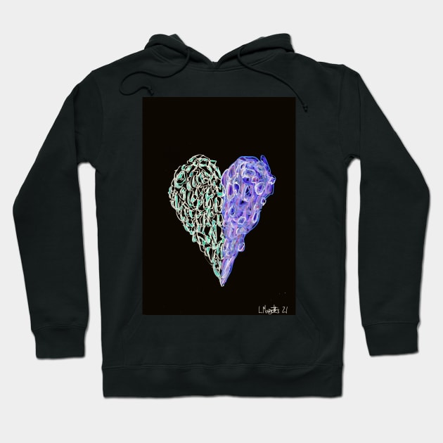 Coral Heart Hoodie by LukeMargetts